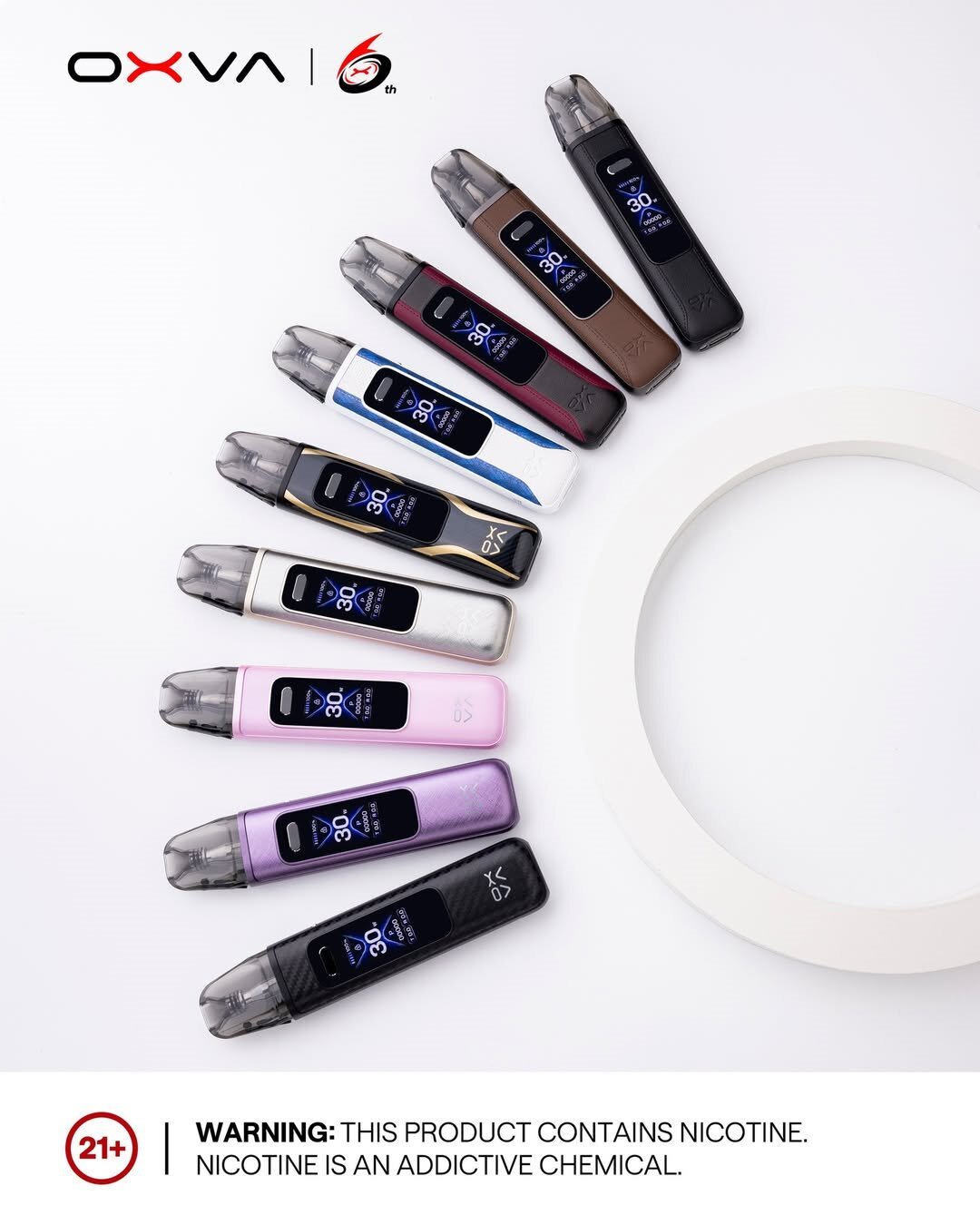 OXVA XLIM PRO 3小蠻牛三代主機煙彈空倉替換倉